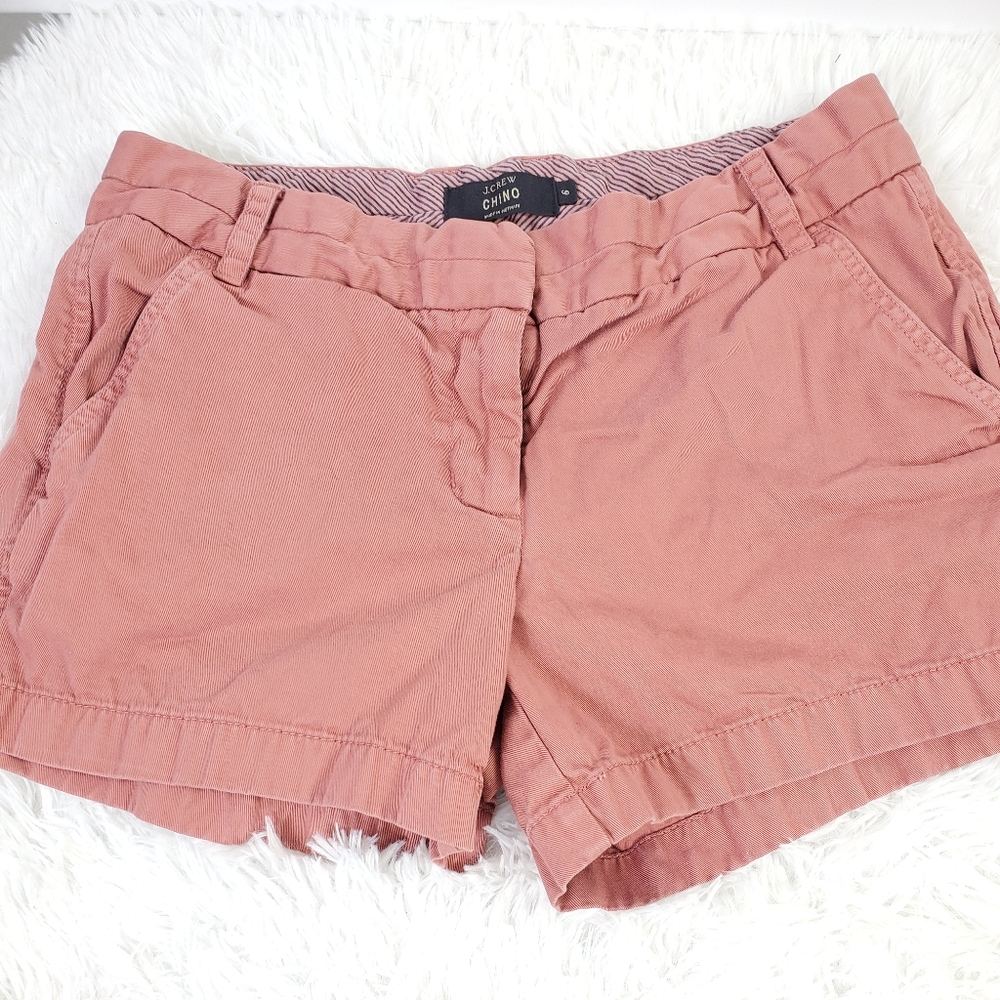 J Crew Linen chino Shorts